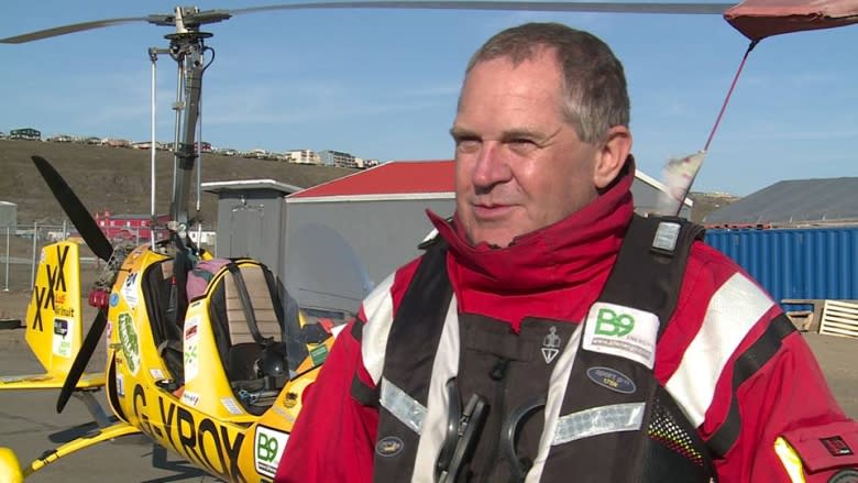 Gyrocopter on global journey lands in Iqaluit