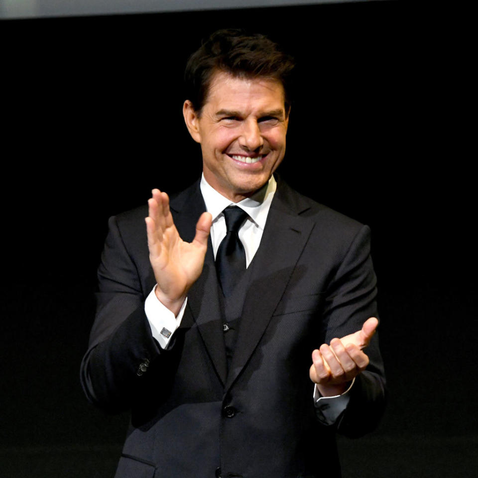 Tom Cruise onstage during the 10th Annual Lumiere Awards at Warner Bros. Studios on January 30, 2019 in Burbank.