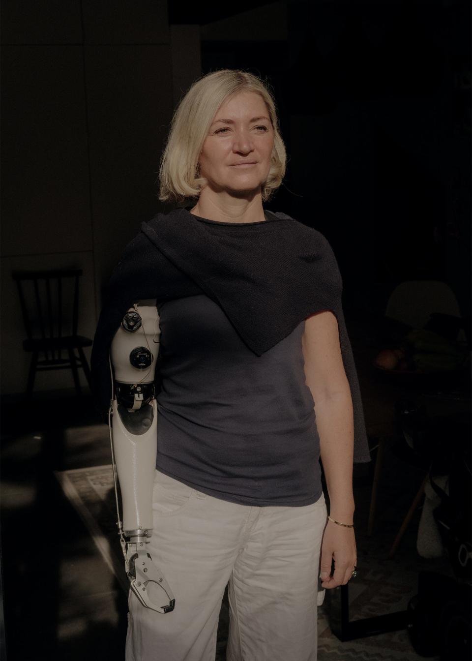 Sarah de Lagarde had an arm and a leg amputated after two London Underground trains hit her in September 2022.