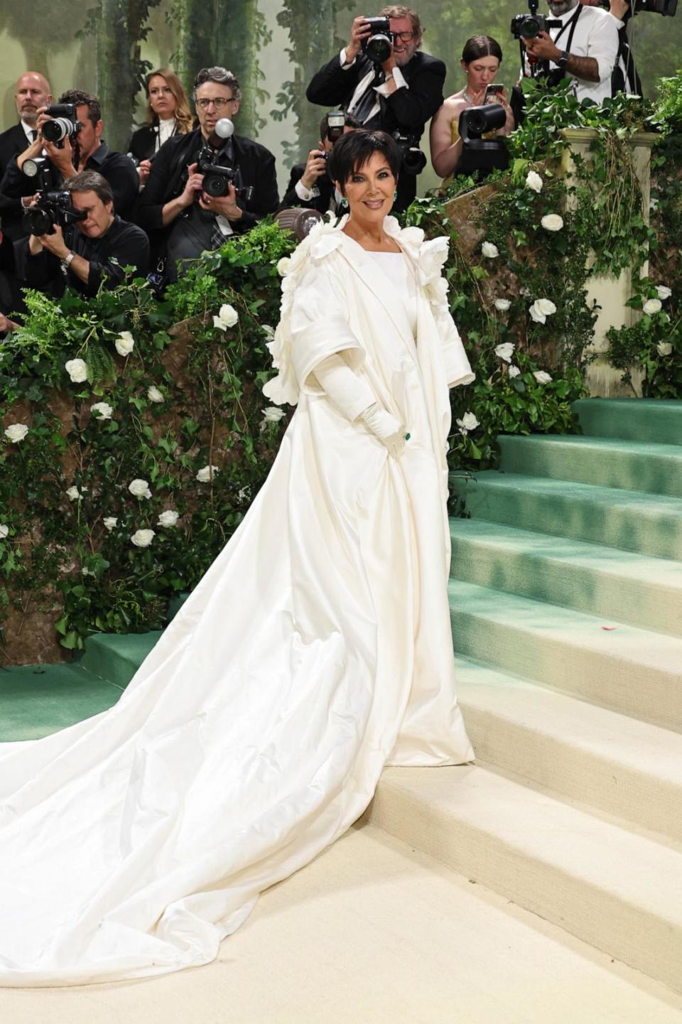 PHOTO: Kris Jenner attends The 2024 Met Gala Celebrating 'Sleeping Beauties: Reawakening Fashion' at The Metropolitan Museum of Art on May 6, 2024 in New York. (Jamie Mccarthy/Getty Images)