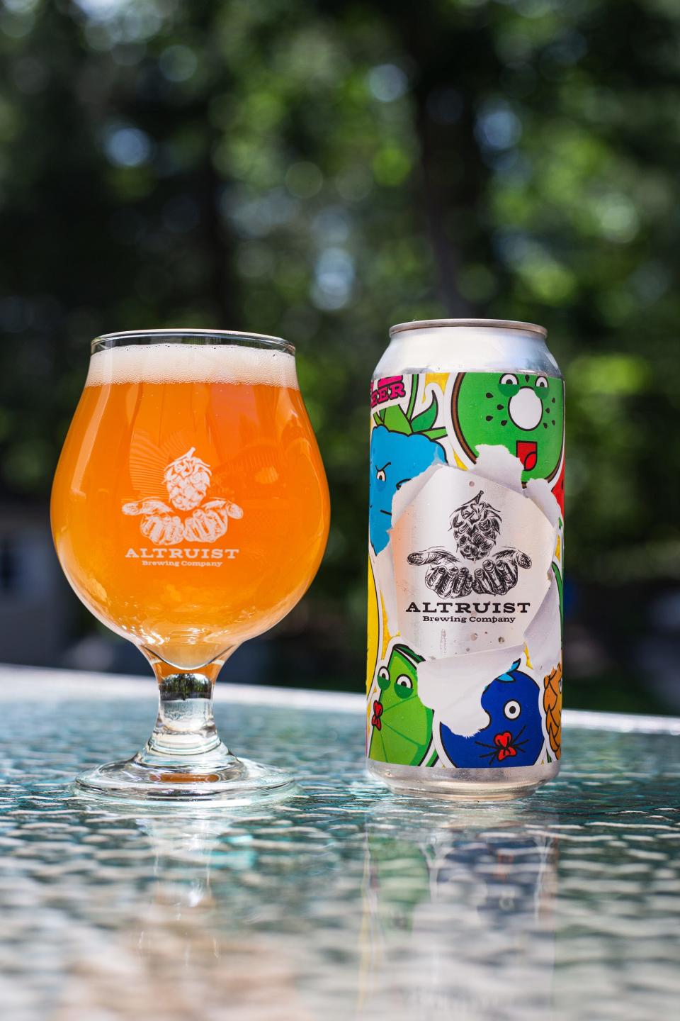 Non-beer drinkers love Altruist Brewing Co.'s sour ale Pucker Face. Altruist has brewed about seven different versions, including this riff with mango and dragonfruit.