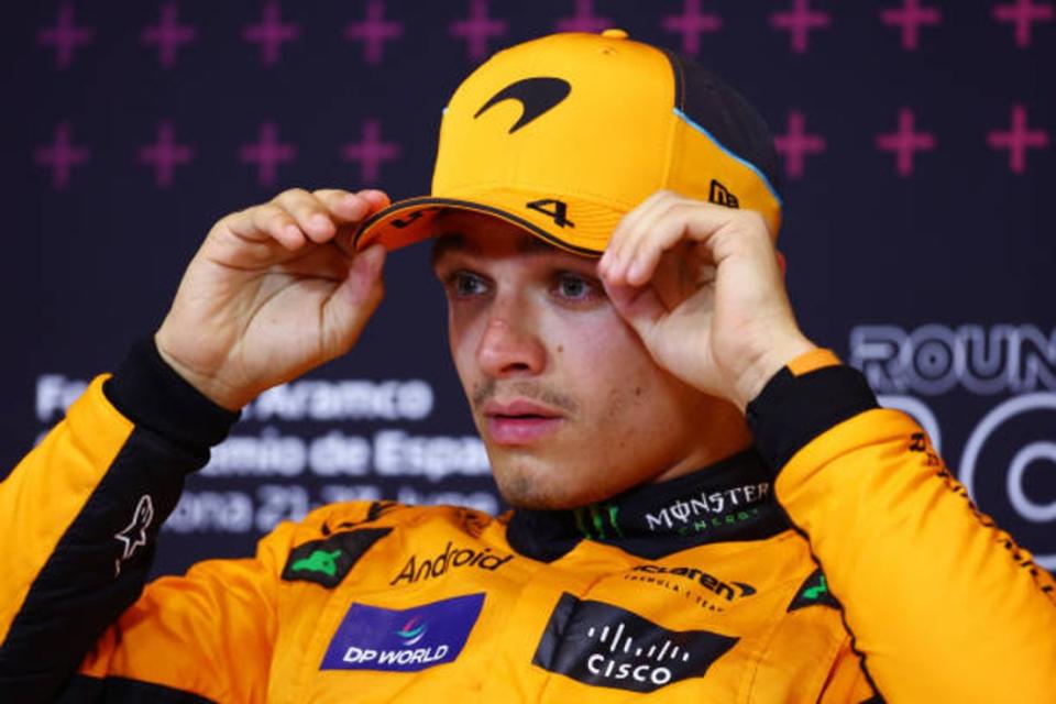 McLaren F1 driver Lando Norris says he should have won the Spanish Grand Prix on Sunday but admitted he lost the race at the beginning.