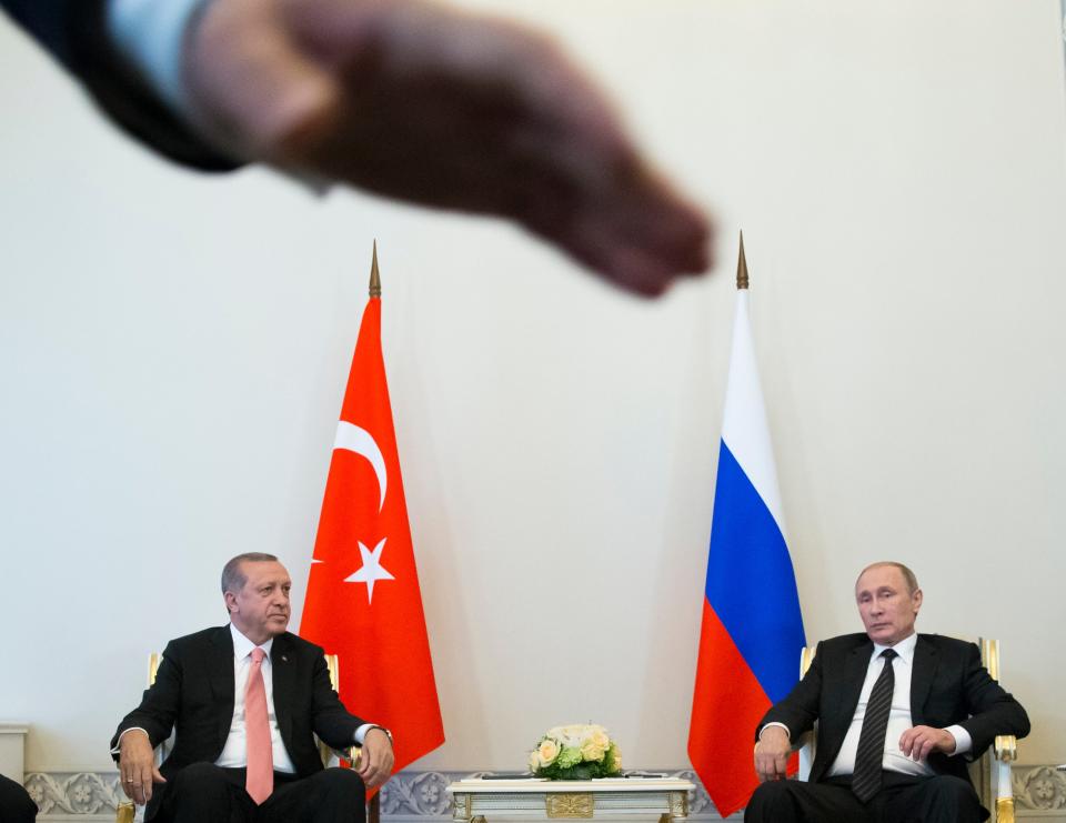 Turkish President Tayyip Erdogan will visit Putin ‘soon’ to discuss grain deal (Copyright 2016 The Associated Press. All rights reserved. This material may not be published, broadcast, rewritten or redistribu)