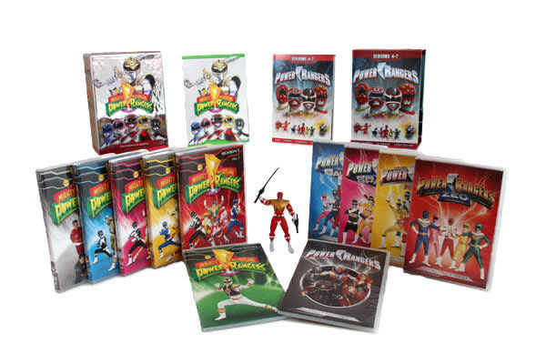 <b>TV DVDs</b><br><br><b>"Power Rangers: From Mighty Morphin to Lost Galaxy" DVD Box Set</b> (Time Life)<br>Not for the casual "Power Rangers" fan, this amazing collection contains 40 discs with 338 episodes -- the first seven seasons of "Rangers" action -- plus the rare red Ranger action figure. Three full discs of bonus materials includes new interviews with the cast and creative team members; featurettes on casting, the franchise's villains and "Rangers" fans; promo videos; a feature on Power Morphicon, the Power Rangers convention; four direct-to-VHS specials; the 1994 official fan club video; and videos on the show's stunt teams and fan-fave characters Bulk and Skull.<br><br><a href="http://timelife.com/products/power-rangers-from-mighty-morphin-to-lost-galaxy" rel="nofollow noopener" target="_blank" data-ylk="slk:Time Life;elm:context_link;itc:0;sec:content-canvas" class="link ">Time Life</a>, $219.95