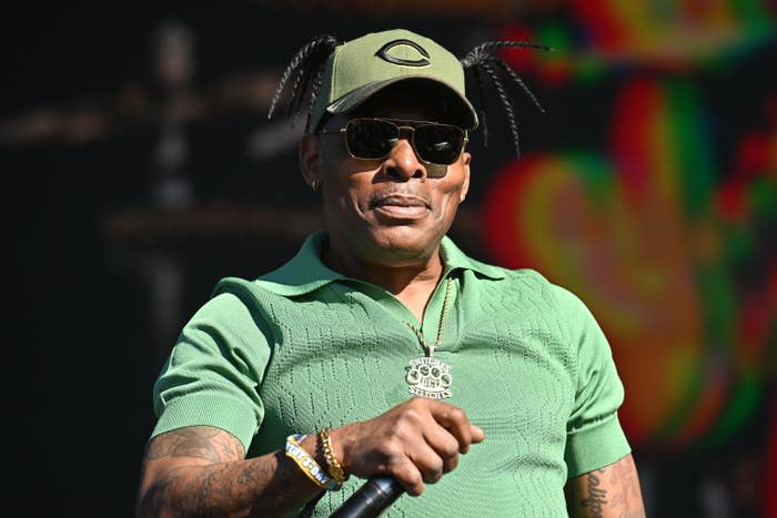 Coolio performs onstage during Riot Fest 2022 on Sept. 18 in Chicago.