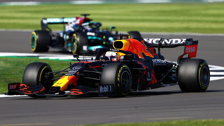 Max Verstappen ganó el sprint en Silverstone y largará primero en el GP de Gran Bretaña