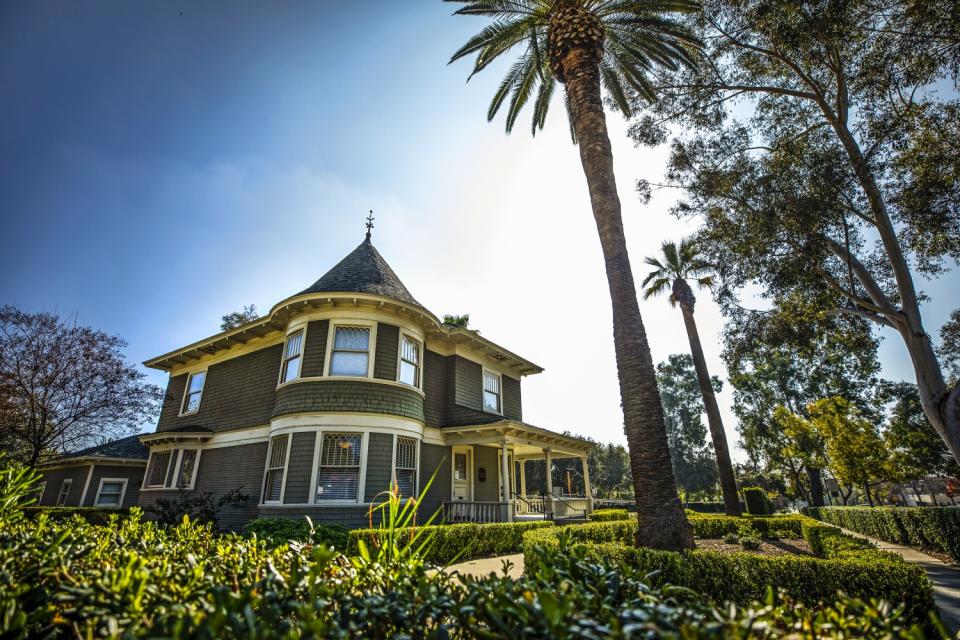 The exterior of the Renwick House