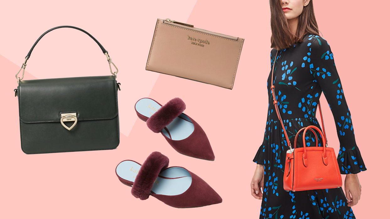 Shop Kate Spade handbags, shoes and wallets for extra 40% off right now.