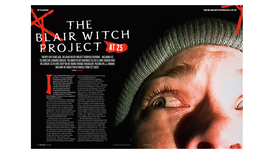 Total Film's The Blair Witch Project feature.