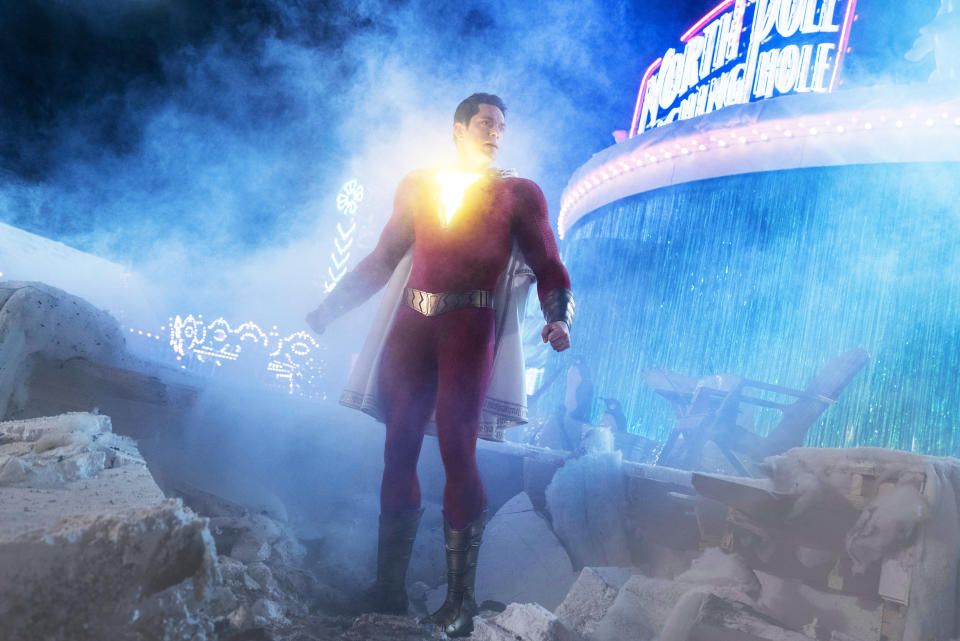 Zachary Levi in &#39;Shazam!&#39; (Photo: Steve Wilkie/Warner Brothers / Courtesy Everett Collection)