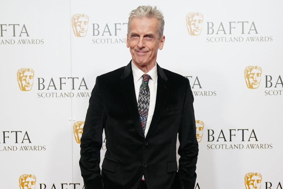 BAFTA Scotland awards: Peter Capaldi (PA)