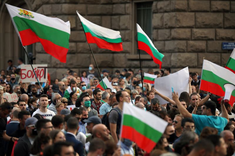 Anti-government protest in Sofia