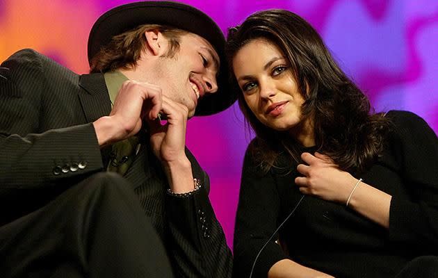 The couple at the FOX Television Critics Association Press Tour in 2004. Source: Getty