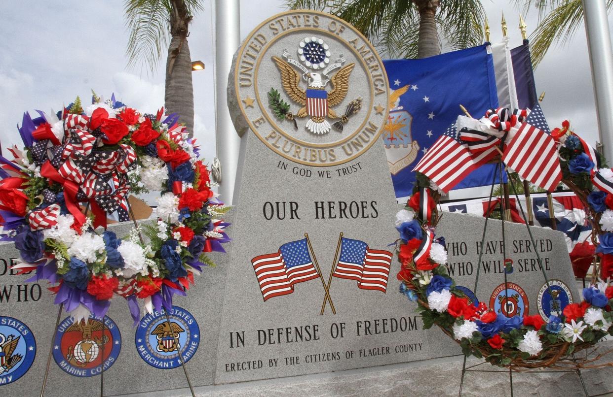 Memorial Day ceremonies are planned throughout the weekend in Flagler County. [File photo]