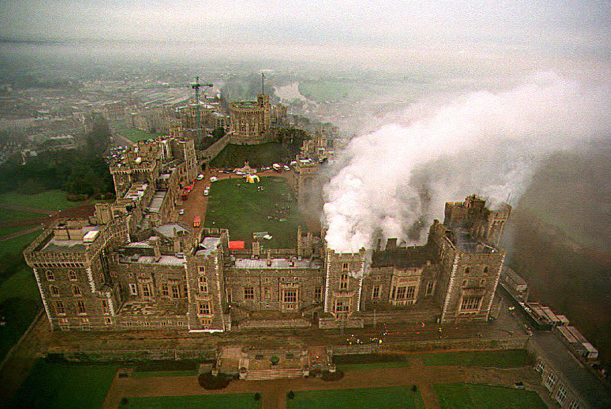 Windsor Castle Fire (AFP via Getty Images)