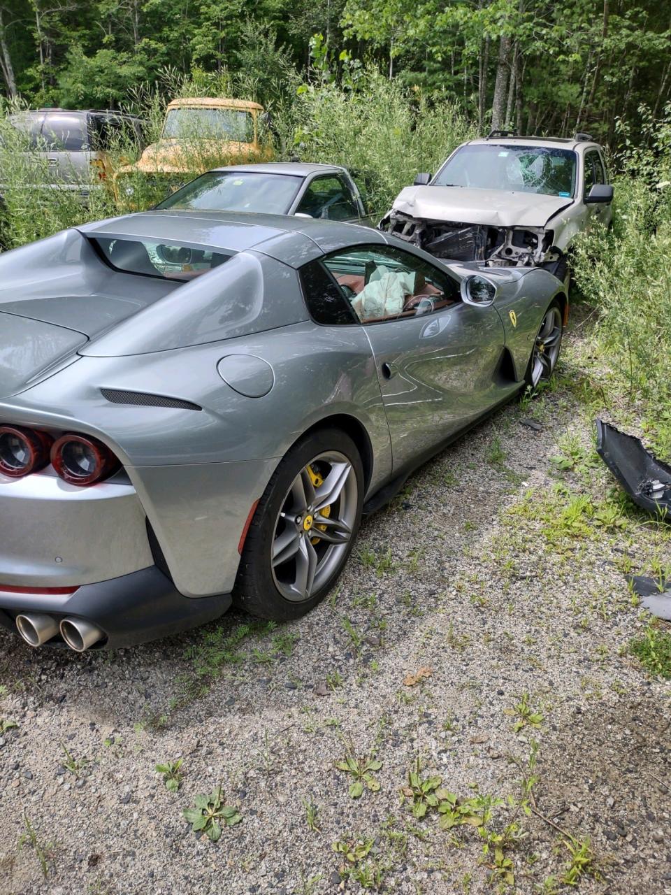 Police are investigating the theft of a 2021 Ferrari from the Cliff House in Cape Neddick valued at $700,000.