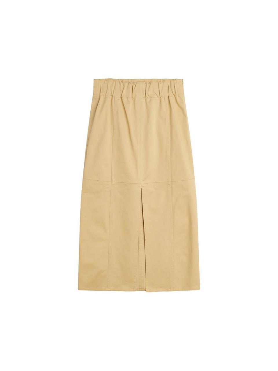 <p><a href="https://shop.harpersbazaar.com/fabellie-midi-skirt.html" rel="nofollow noopener" target="_blank" data-ylk="slk:Shop Now;elm:context_link;itc:0;sec:content-canvas" class="link ">Shop Now</a></p><p>Fabellie Midi Skirt</p><p>$500.00</p>