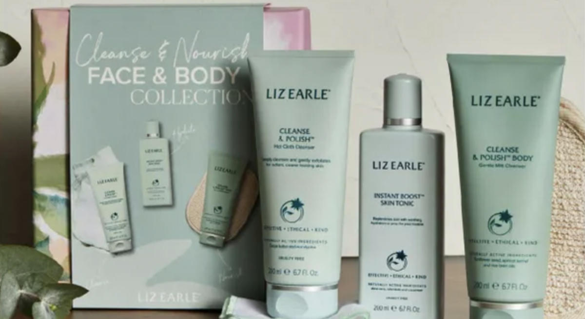 Zestaw do pielęgnacji skóry Liz Earle jest teraz w sprzedaży w Boots, w cenie zaledwie 33 GBP