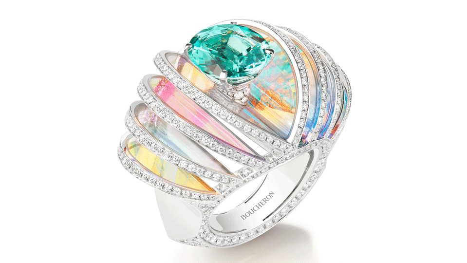 Boucheron Holographique Ring - Credit: Boucheron