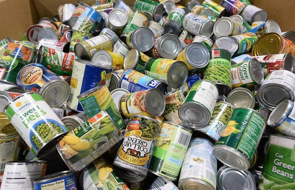 Donations of canned goods and other perishable food, including unopened bottled water, will be needed for hard-hit areas of Eastern North Carolina after Hurricane Florence.