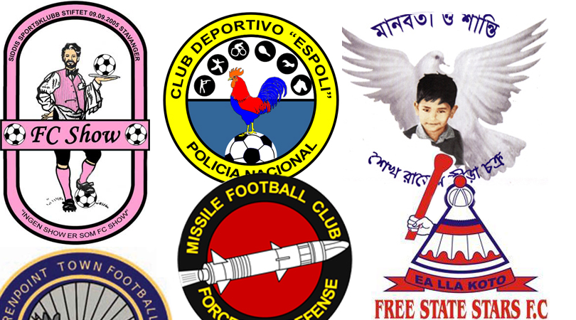 The 17 WEIRDEST club badges in world football