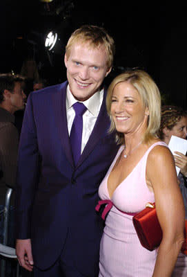 Paul Bettany and Chris Evert at the Beverly Hills premiere of Universal Pictures' Wimbledon