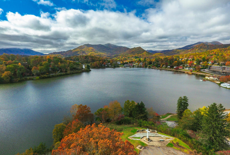 Lake Junaluska in Asheville, North Carolina