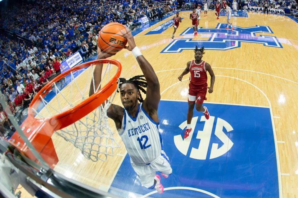 Kentucky’s Antonio Reeves was the 47th overall pick in the 2024 NBA draft. After a trade, he’s headed to the New Orleans Pelicans.