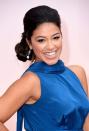 <p>Simple and sexy, this look is the definition of all things trendy. Try to get as much volume at the root of your hair, like actress <strong>Gina Rodriguez</strong>, through teasing. Gently pull the hair back into a low bun and ta-dah!</p>