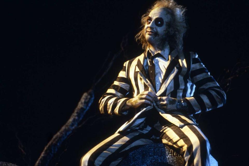 <p>Warner Brothers /courtesy Everett Collection</p> Michael Keaton in Beetlejuice