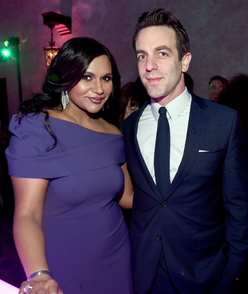 Mindy Kaling and B.J. Novak