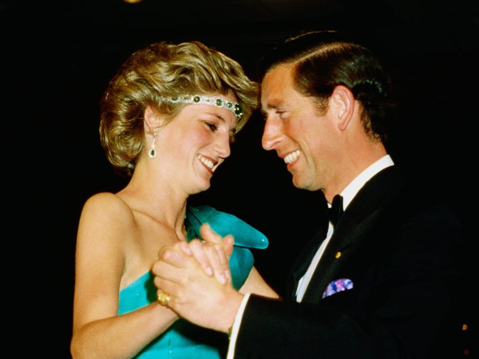 Charles and Princess Diana in 1980