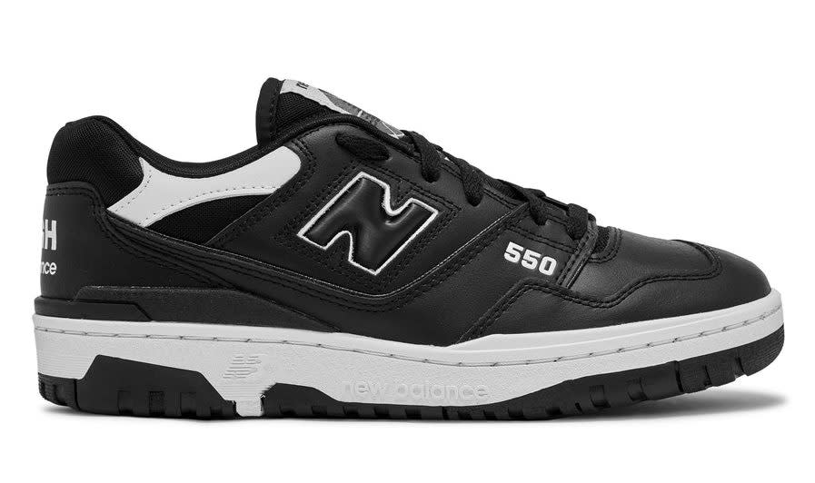 The lateral side of the Comme des Garcons x New Balance 550. - Credit: Courtesy of Dover Street Market