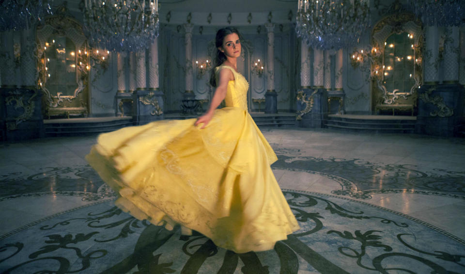 Emma Watson in “Beauty and the Beast”