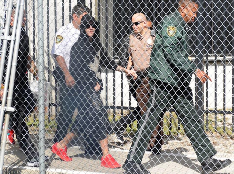 Justin Bieber, 2014 arrest