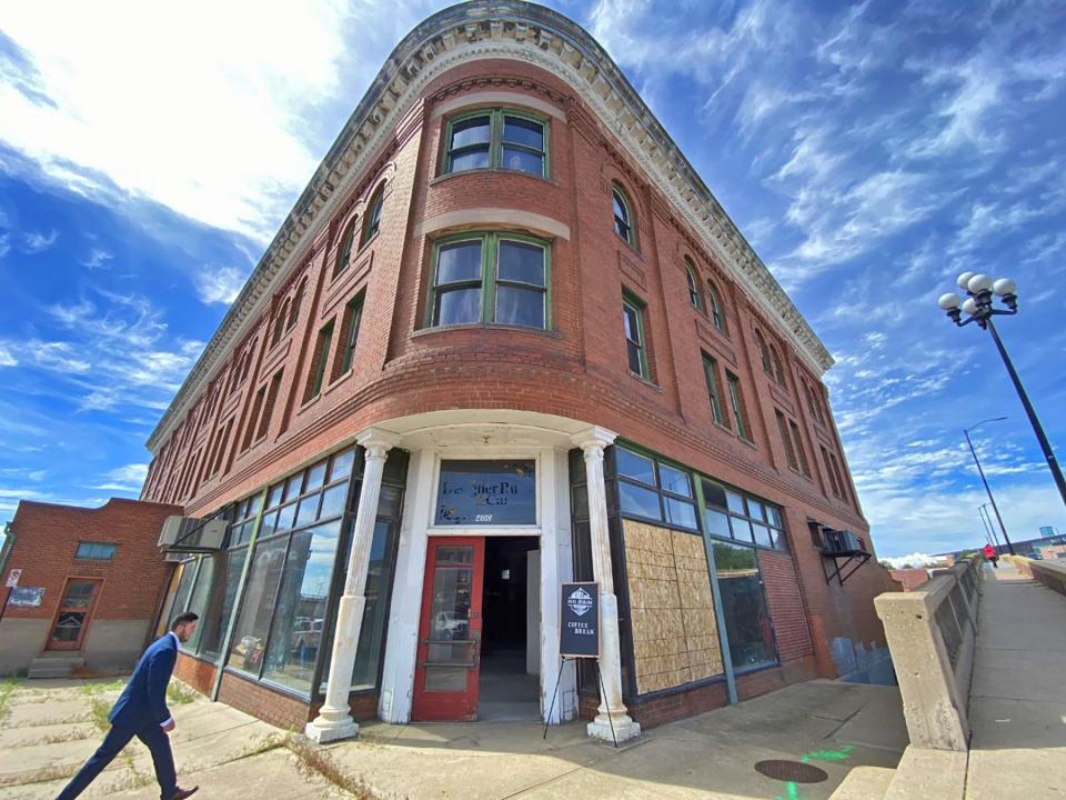 The Holmes Hardware building at 400 S. Union was open to the public for tours Thursday.