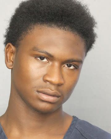Suspect Trayvon Newsome, 20, in the shooting death of up-and-coming rapper XXXTentacion, whose real name is Jahseh Dwayne Onfroy, is seen in this Broward Sheriff's Office photo released in Fort Lauderdale, Florida, U.S., July 19, 2018. Courtesy Broward Sheriff's Office via REUTERS
