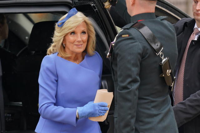 All about Jill Biden's look at the coronation