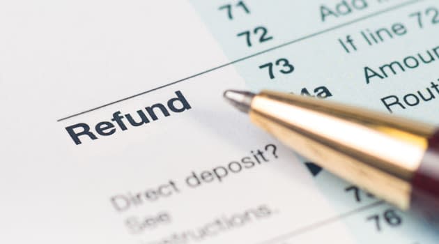 The Average Tax Refund Is Down 8.4%, But That May Change