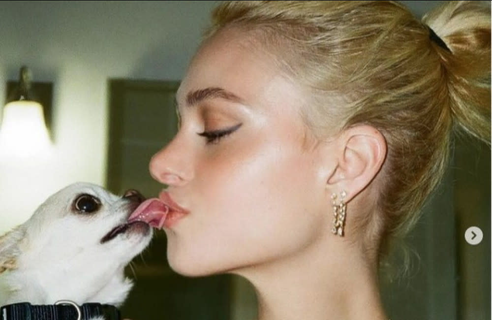 Nicola Peltz-Beckham's dog died suddenly (c) Instagram credit:Bang Showbiz