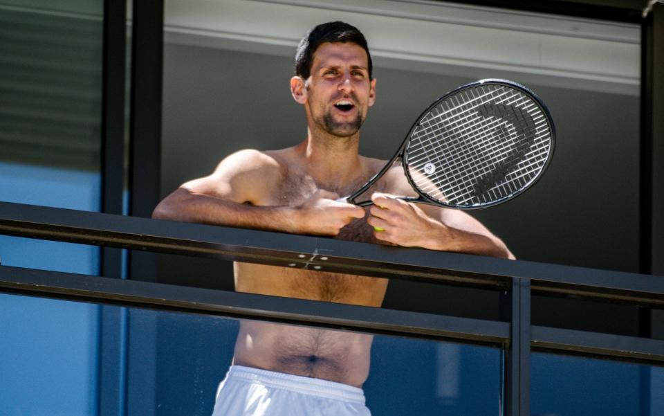 Novak Djokovic  - AFP 