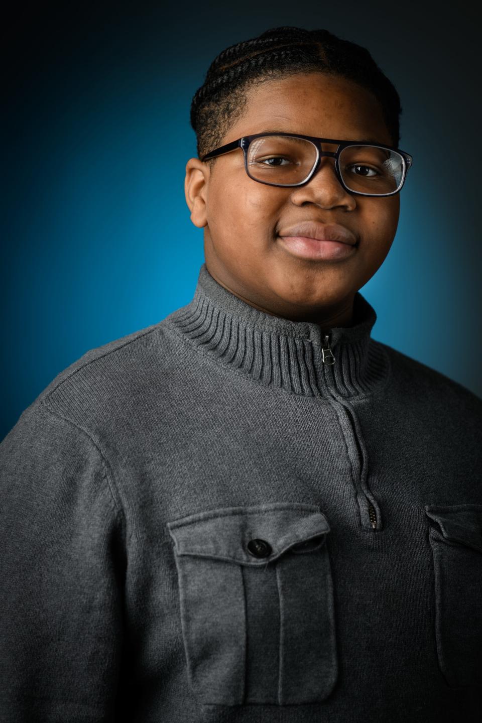 Future Black History Maker: Jadon James, 13, attends Southview Middle School, and his favorite thing about himself is his voice.