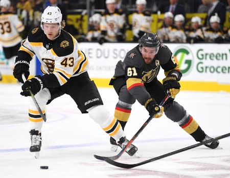 NHL: Boston Bruins at Vegas Golden Knights