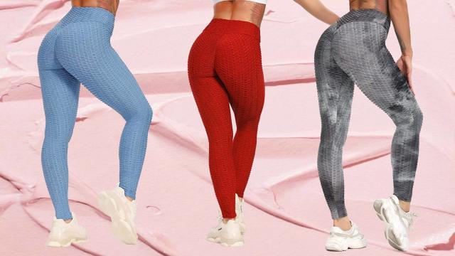 2021 New Fashion Tiktok Leggings Butt Lift High Waist Yoga Pants