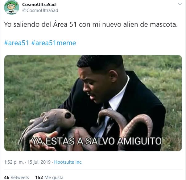 Los memes más graciosos y divertidos del asalto al Área 51