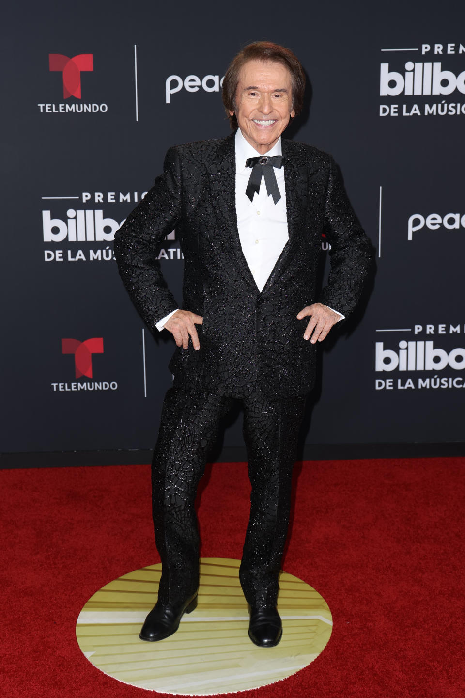 Raphael en la alfombra roja en Watsco Center en Coral Gables, FL septiembre 29, 2022 -- (Photo by: John Parra/Telemundo via Getty Images)