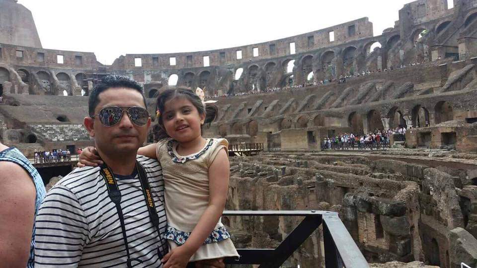 Deepak and Aditi have even been on father-daughter holidays together. (SWNS)