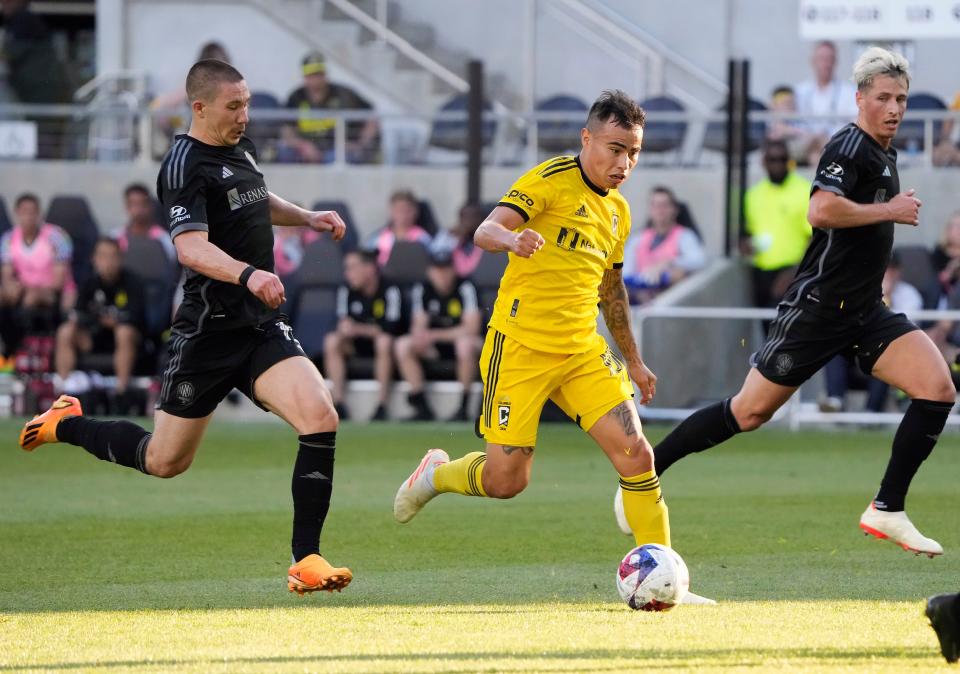 Lucas Zelarayan is one of only five MLS players with at least eight goals and seven assists this season.