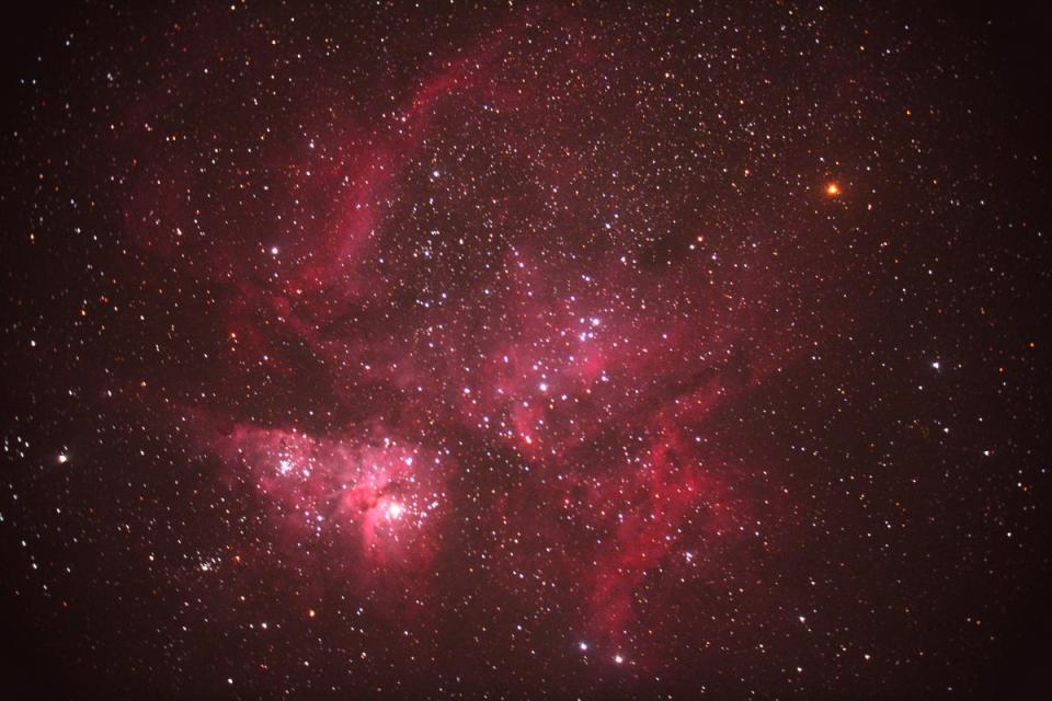 The Eta Carinae Nebula, one of the largest star formations in all of the Milky Way (LH Fields)