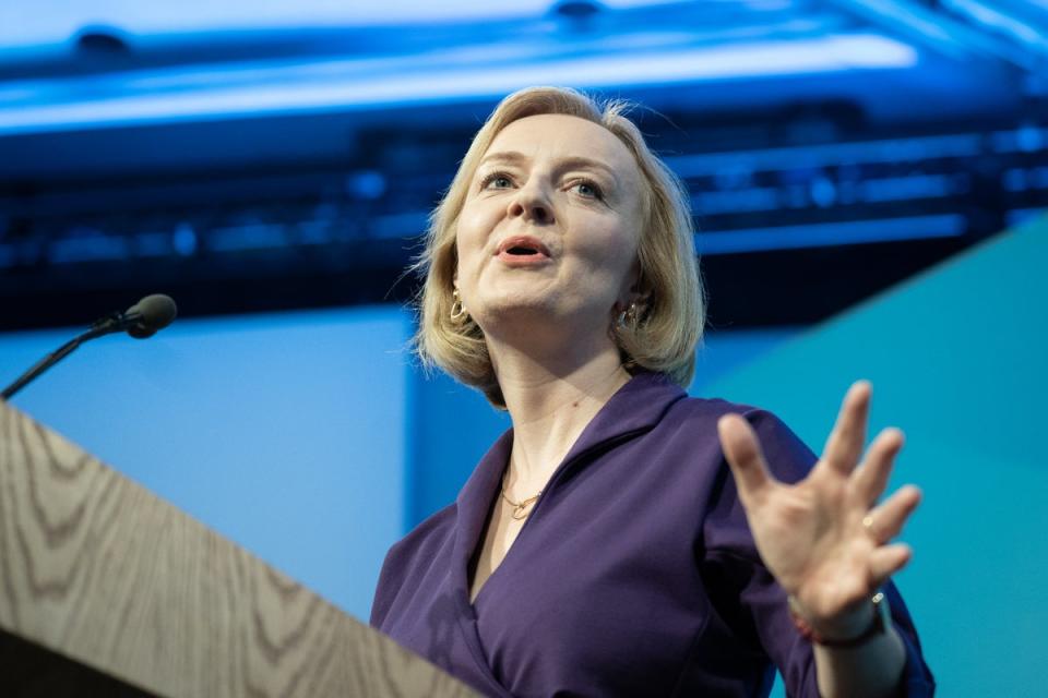 Incoming Prime Minister Liz Truss. (Stefan Rousseau/PA) (PA Wire)